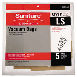 Bag Paper Ls Dustbag 5Pk 10Cs