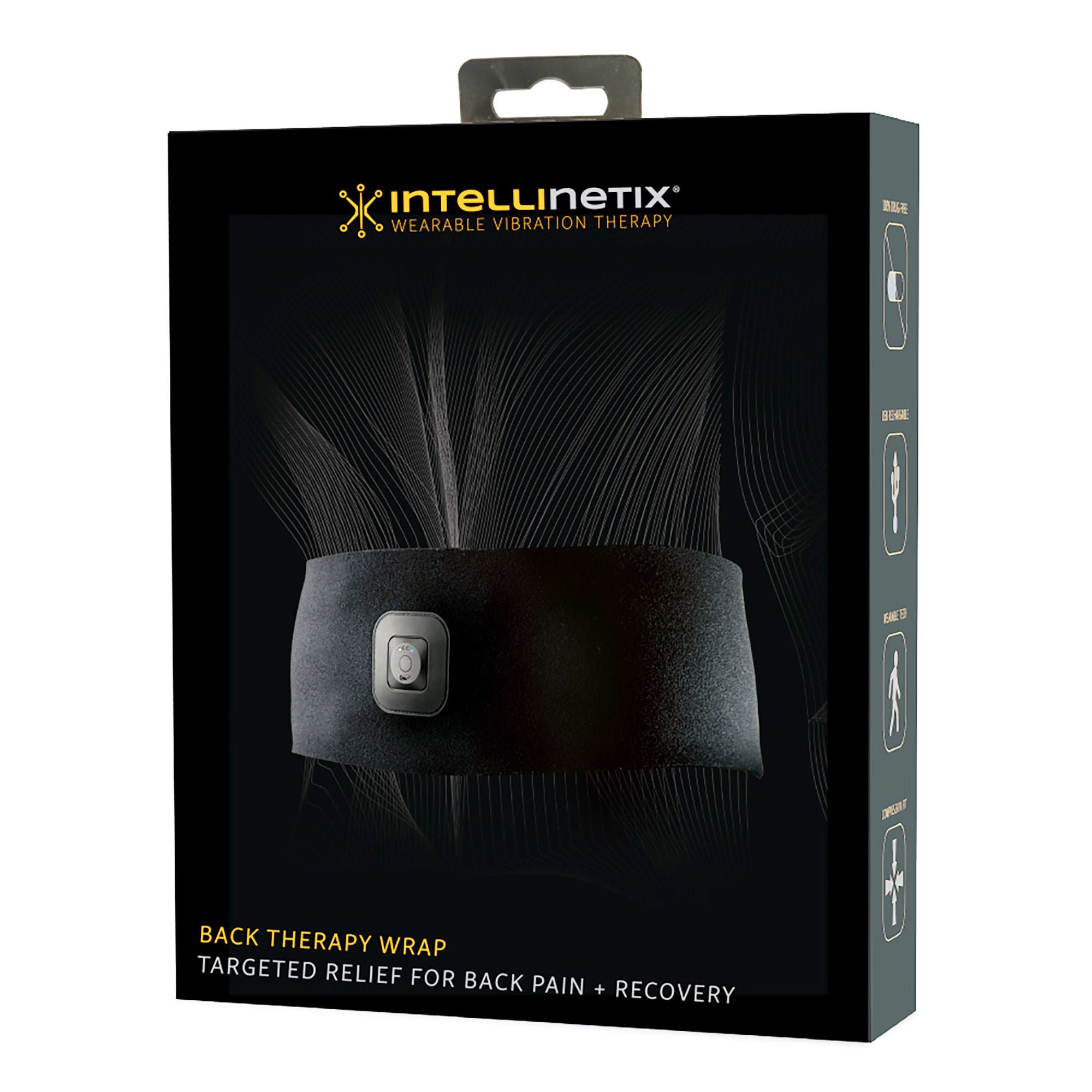 Intellinetix® Back Vibration Therapy Wrap, One Size Fits Most