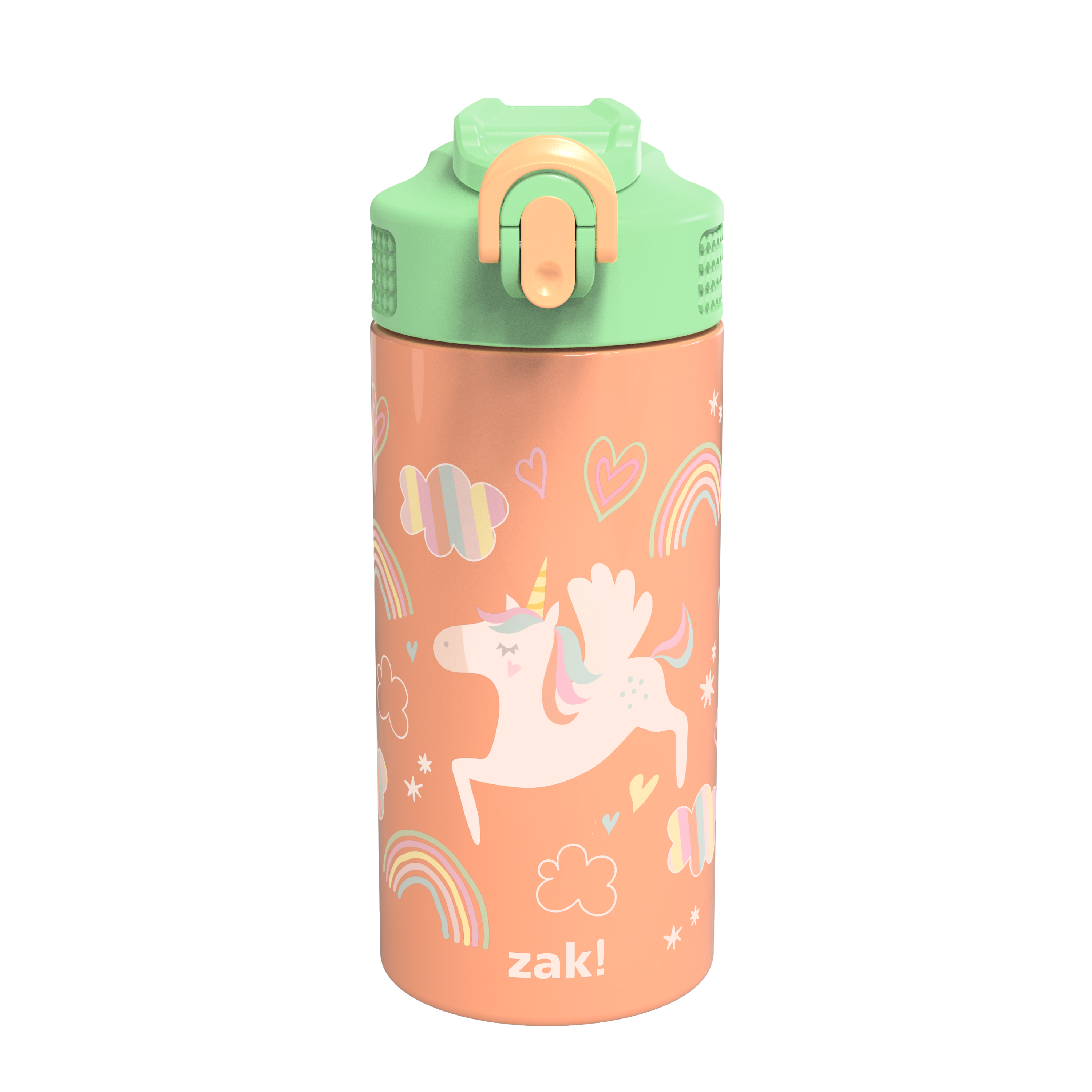 Unicorn 14 ounce Stainless Steel Vacuum Insulated Water Bottle, Multicolored slideshow image 1