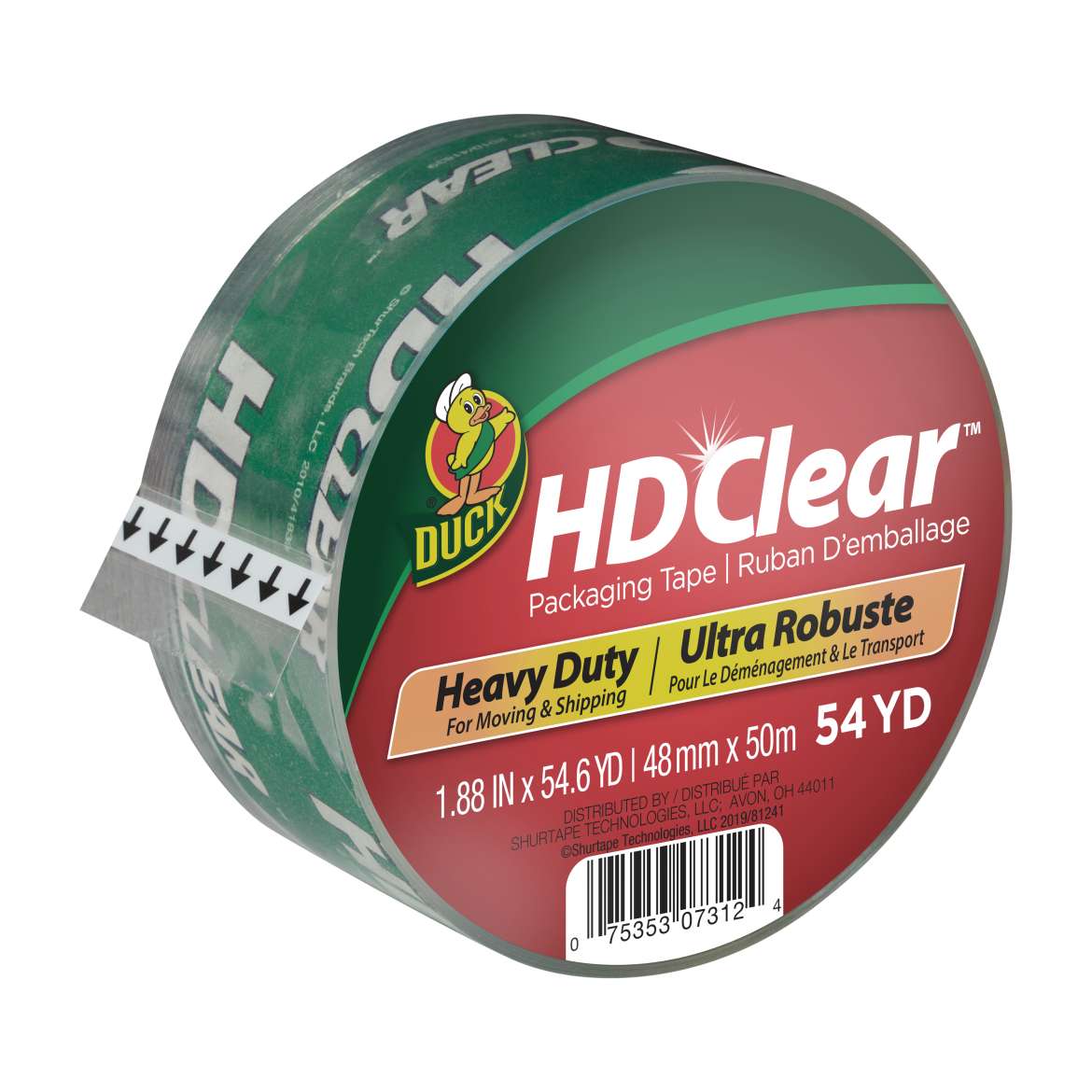 HD Clear™ Heavy Duty Packing Tape Image