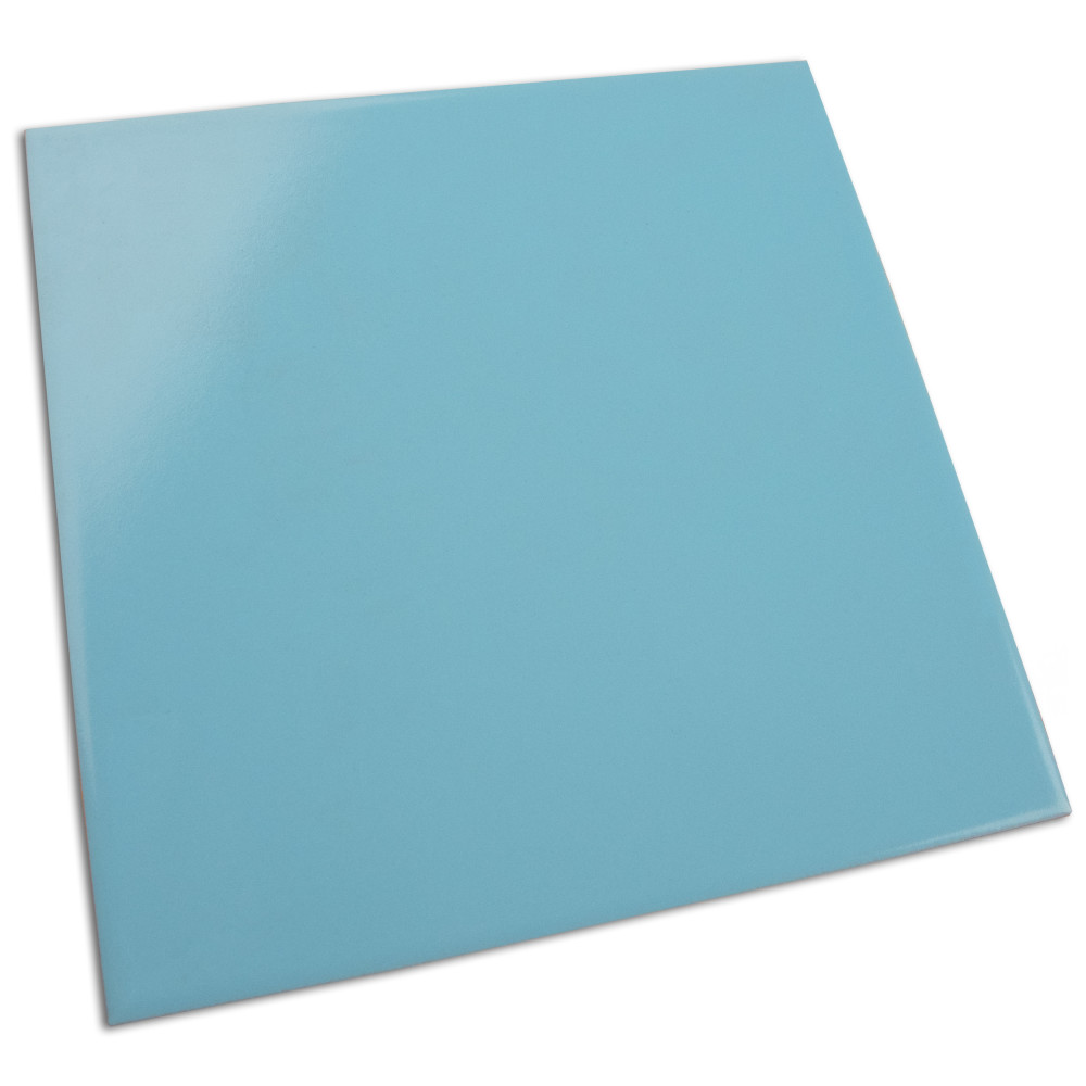 Monocolor Celeste 7-7/8 in. x 7-7/8 in. Ceramic Floor and Wall Tile
