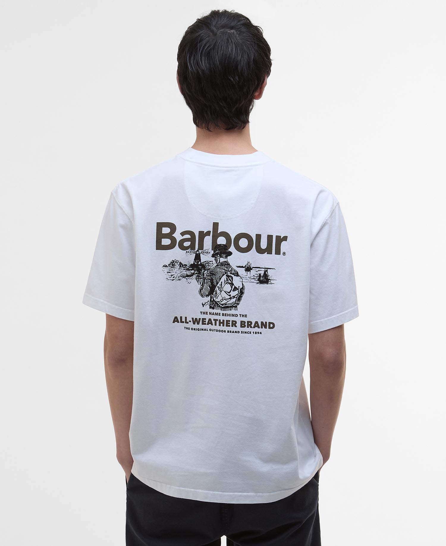 T-Shirt Outdoors Graphic Oversized image number 2