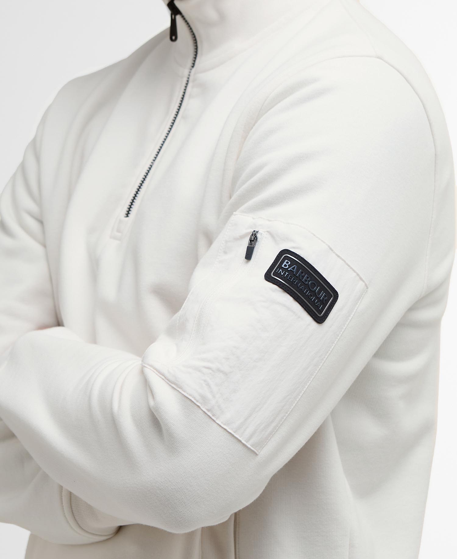 Ewan Half-Zip Sweatshirt image number 4