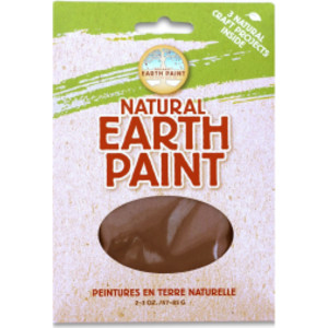 Natural Earth Paint Powder, Brown, 3 oz