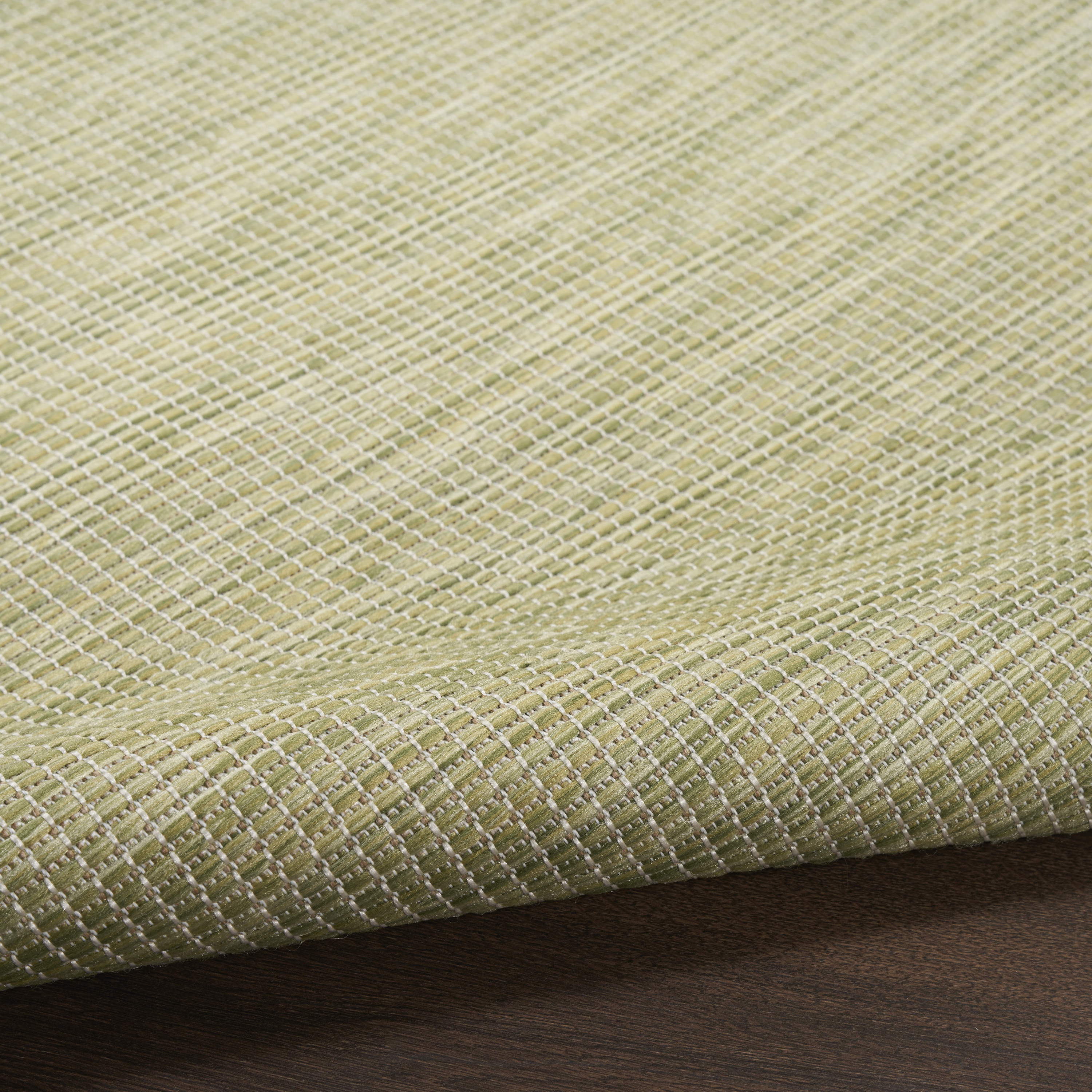 Nourison Positano 8' x Round Green Modern Rug