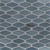 Elements English Blue 1-1/2×3 Mod Hex Mosaic Silk