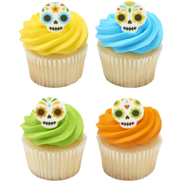 Day of the Dead Sweet Décor® Edible Decorations