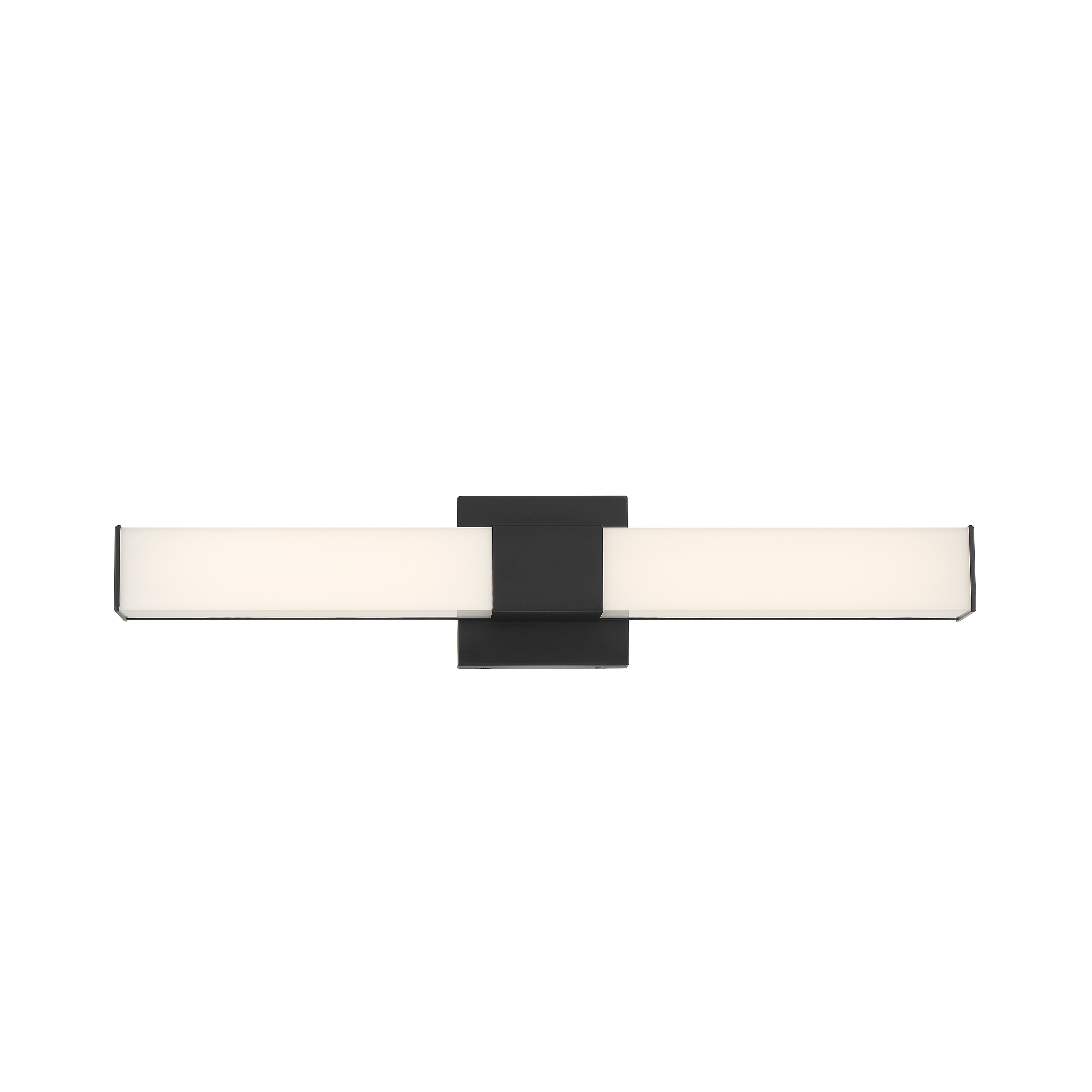 24” LED Square Bath Light in Coal Finish with Color Changing Technology - alternate view