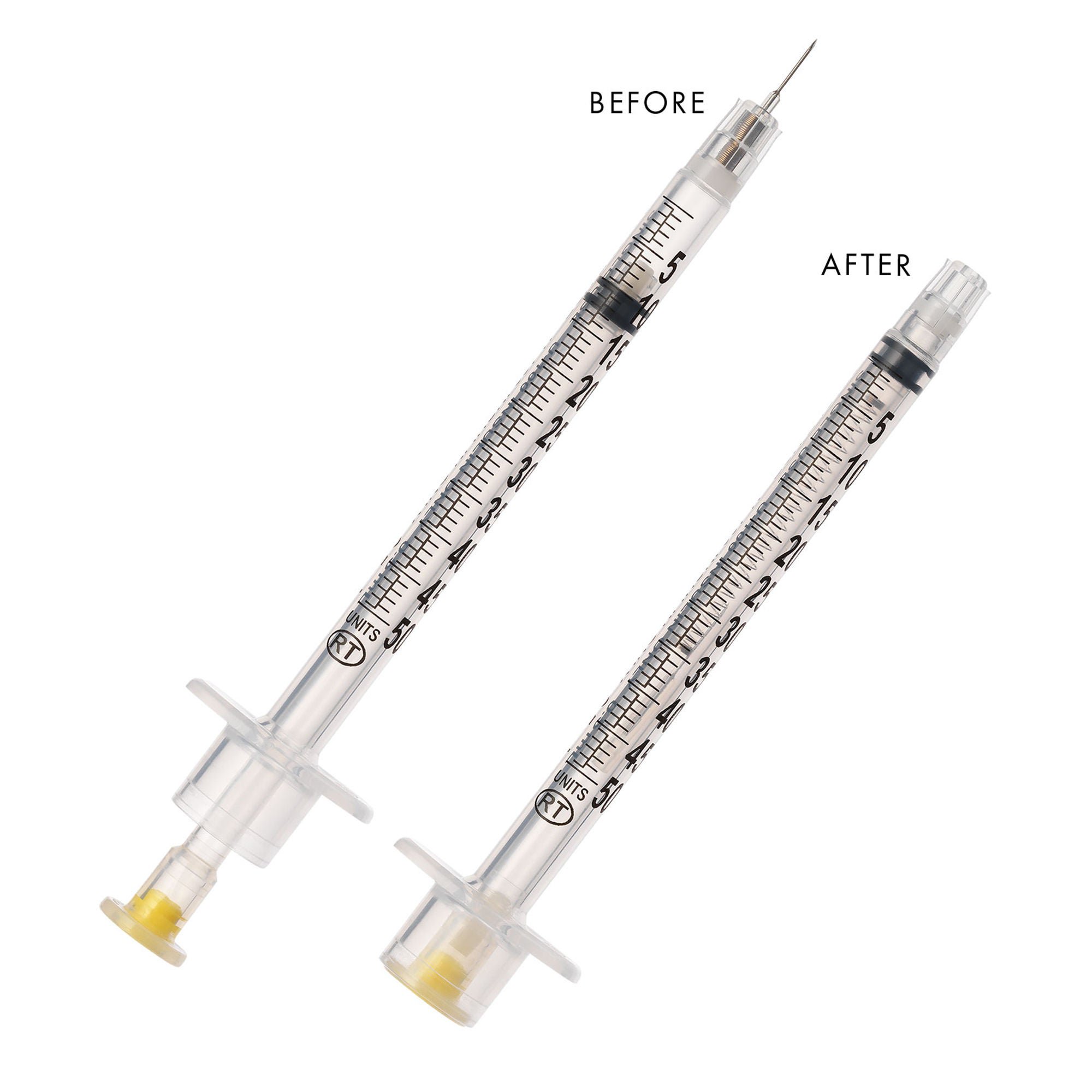 Retractable Technologies SYRINGE/NDL, INSULIN SFTY VANISHPOINTE 0.5ML (100/BX 8BX/CS)