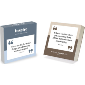 2027 Inspire Daily Desktop Calendar