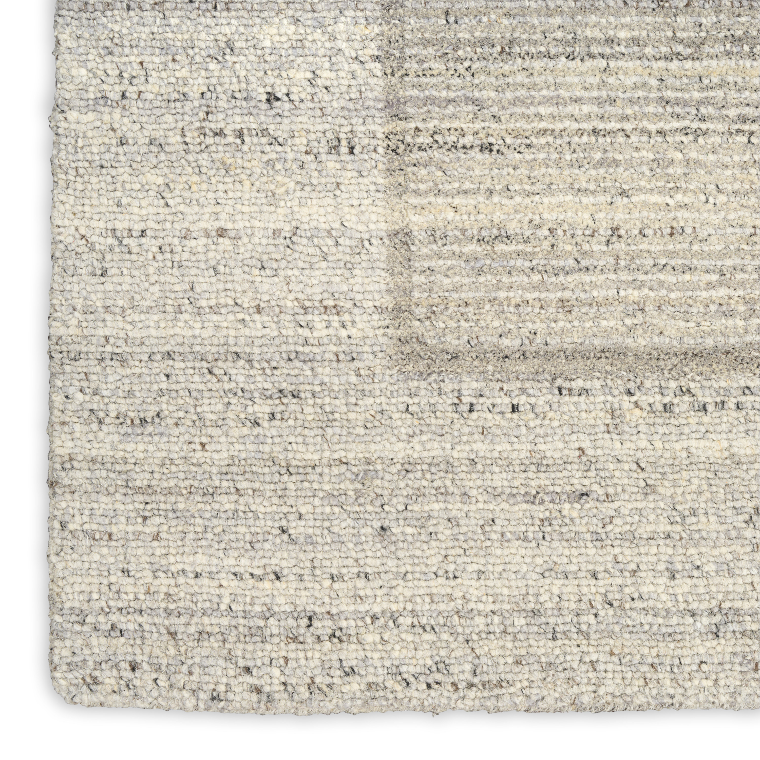 Calvin Klein CK082 Ridge 2' x 3' Grey Ivory Farmhouse Indoor Rug