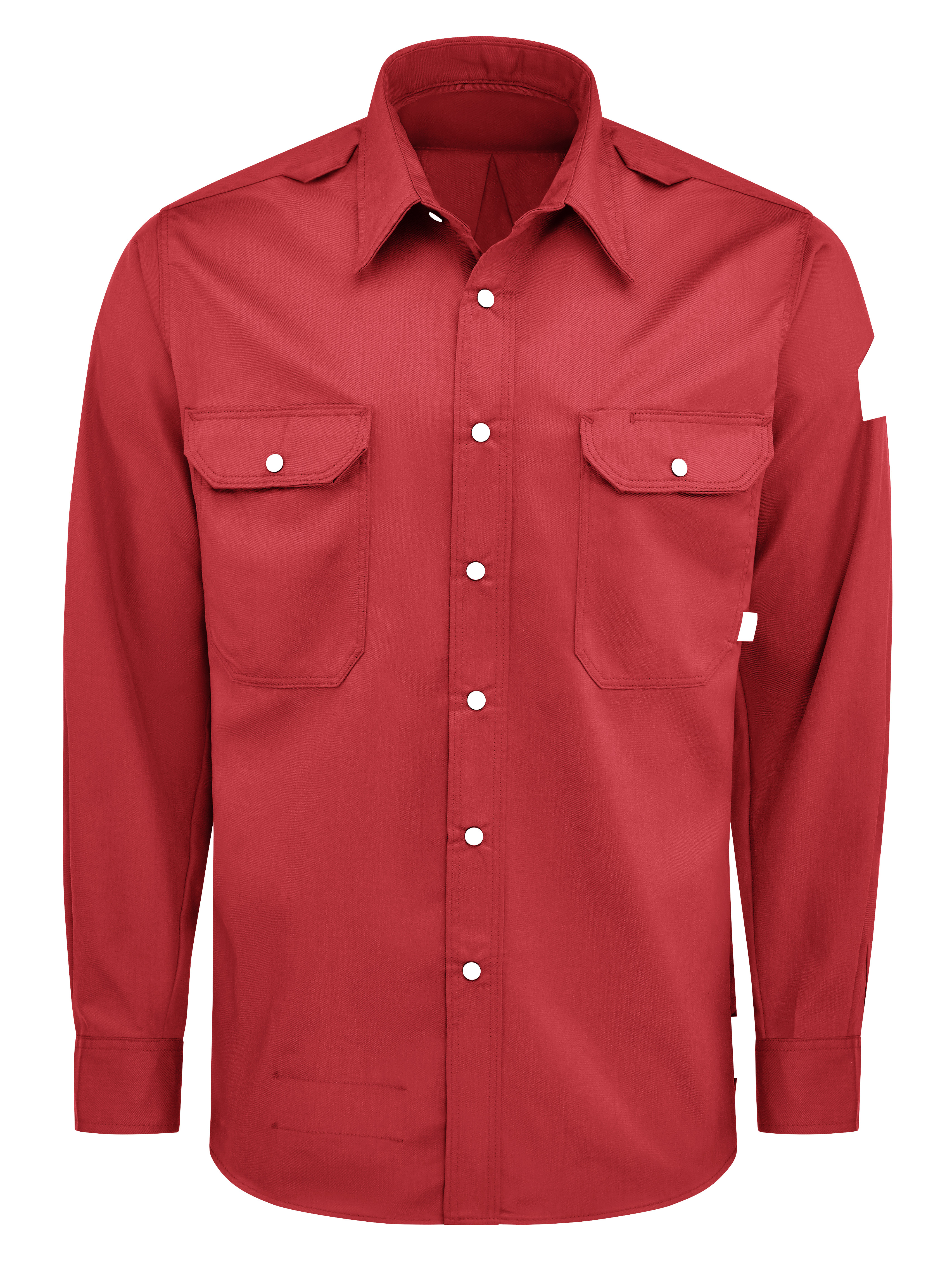 IQ Series Men‘s Midweight Comfort Snap-Front Woven Shirt-Bulwark