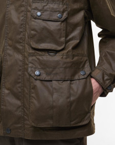 Re-Engineered Utility Bedale Waxed Jacket 