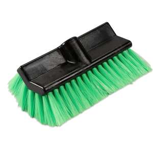 Carlisle, Flo-Pac®, Flo-Thru Dual Surface Wash Brush, 10in, Nylex, Green