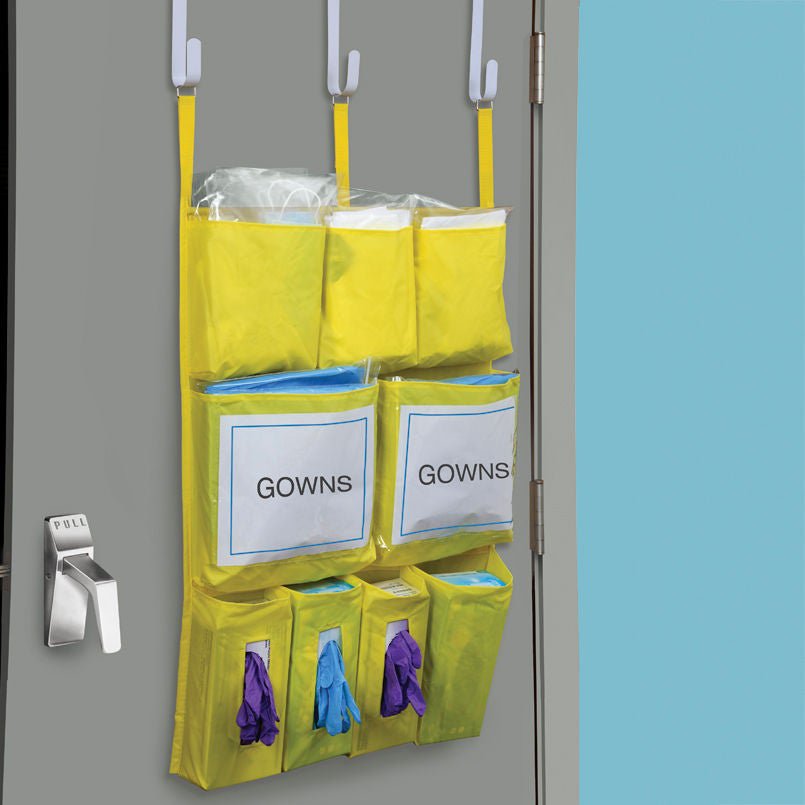 Isolation PPE Station Yellow 25 X 33 Inch Nylon