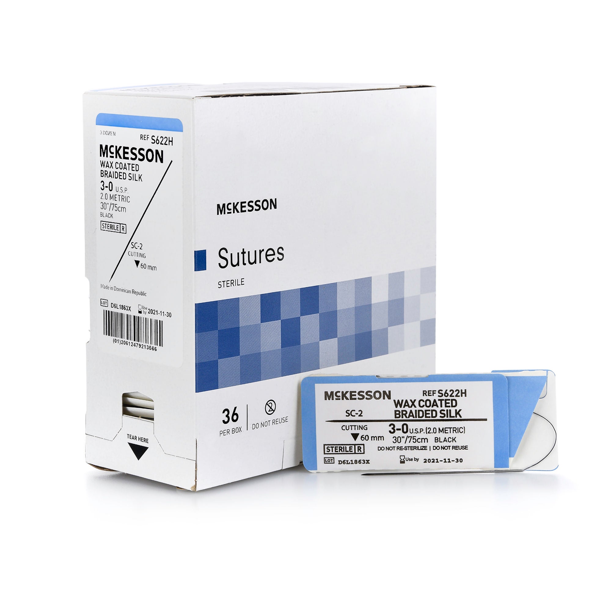 McKesson Suture with SC-2 Needle