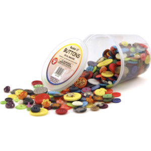 Bucket 'O Buttons, 16 oz. Assortment
