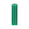 Green Straight Plastic Anchor With Ribbed Body Screw Size #10-12 Length 1 in. (100)