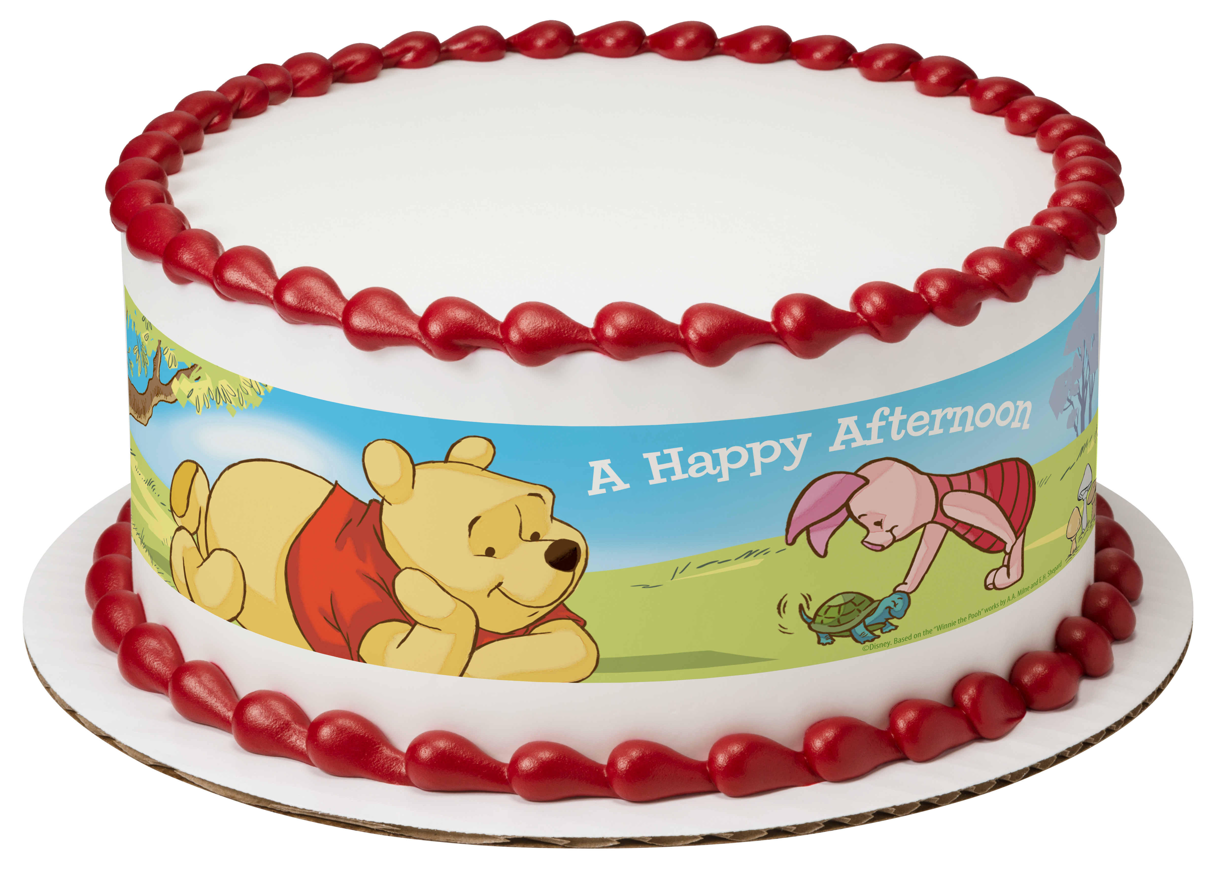 Disney Baby Winnie the Pooh Happy Afternoon | PhotoCake® Edible Image ...