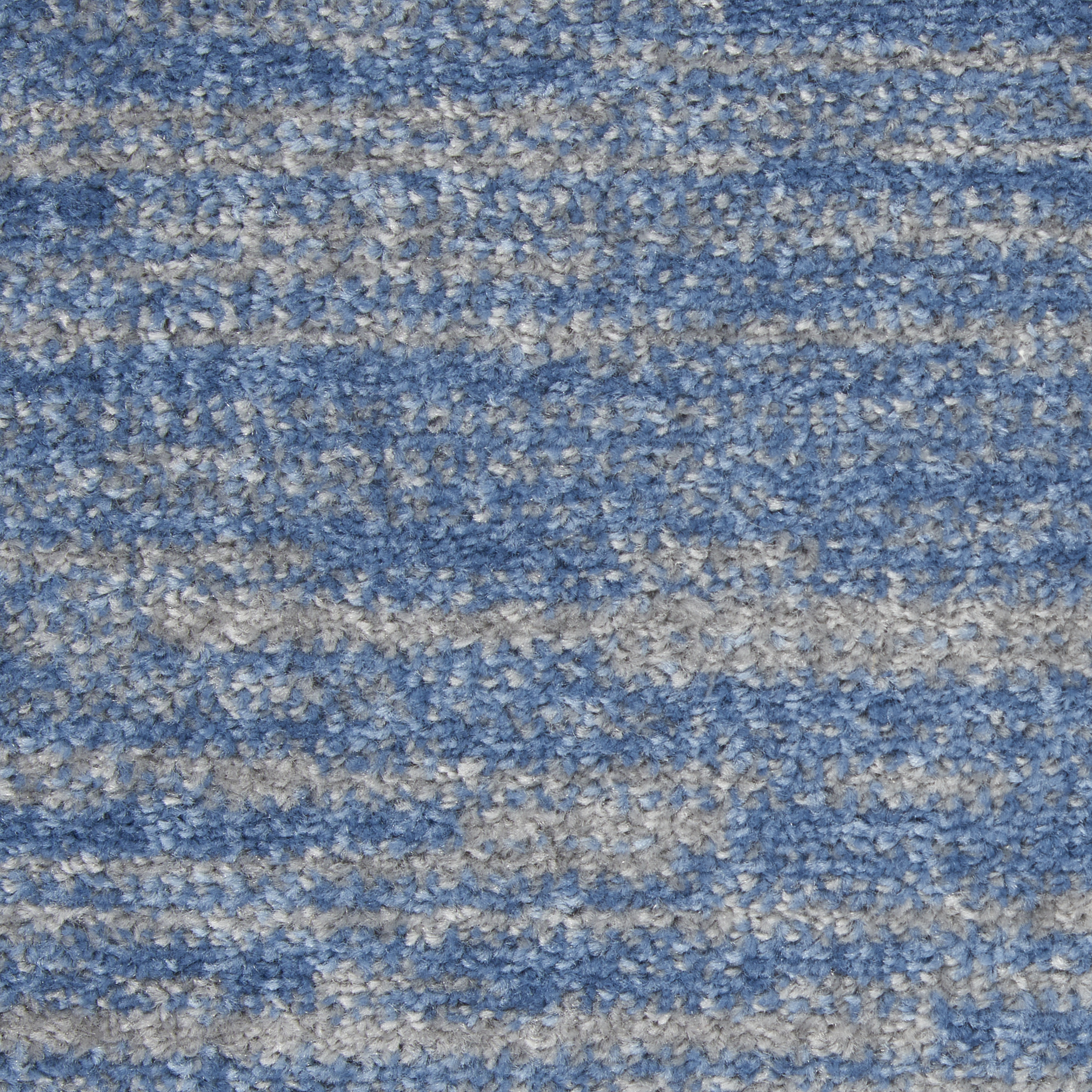 Nourison Nourison Essentials 8' x Round Blue Grey Outdoor Rug