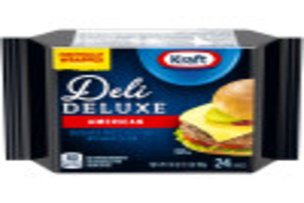 Kraft Deli Deluxe Individually Wrapped American Cheese Slices 16 Oz 24 Slices My Food And