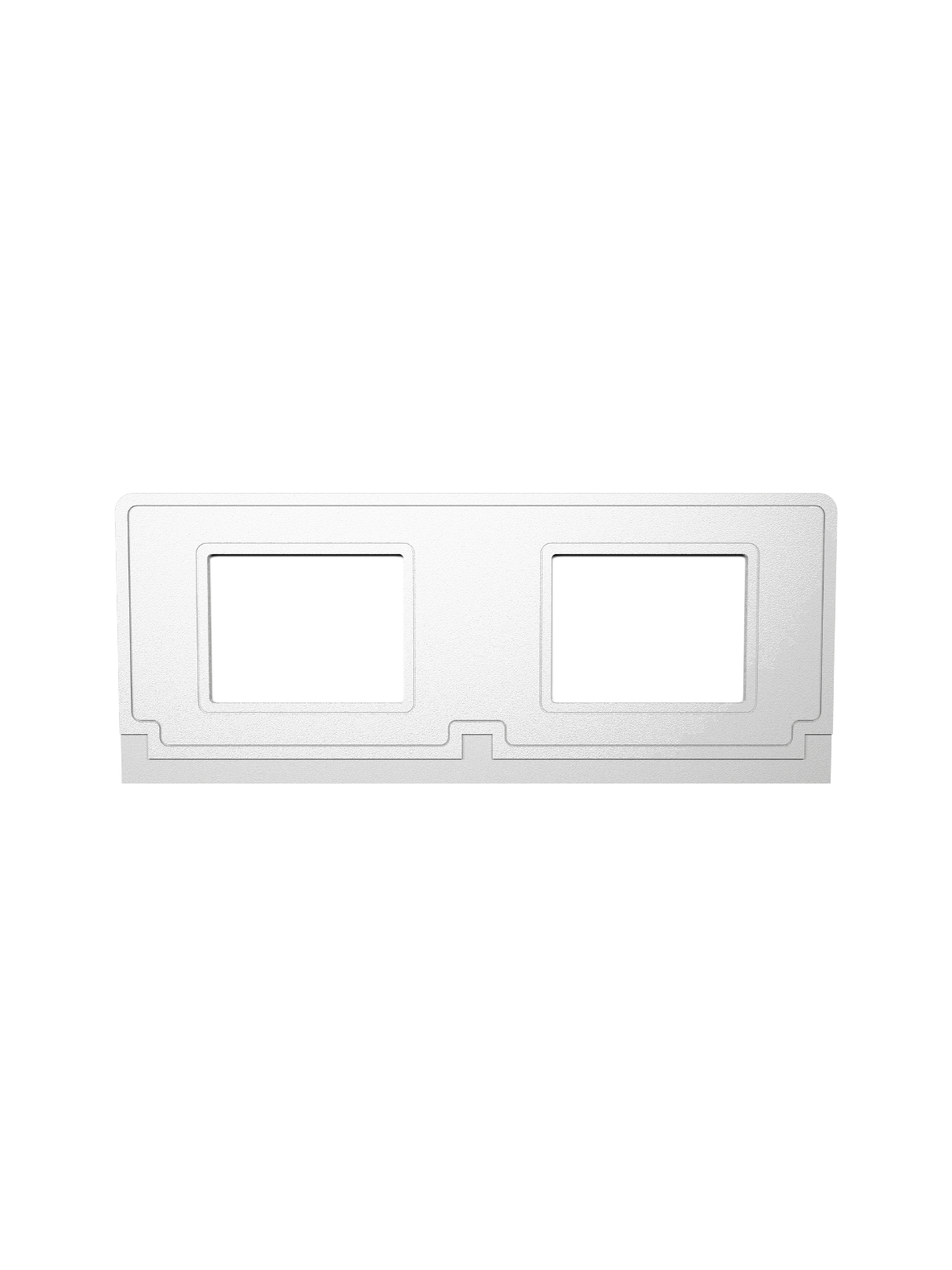 VISION – Double – Sign Frame – White