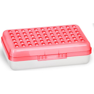 Dots Multipurpose Pencil Case Utility Box, Red