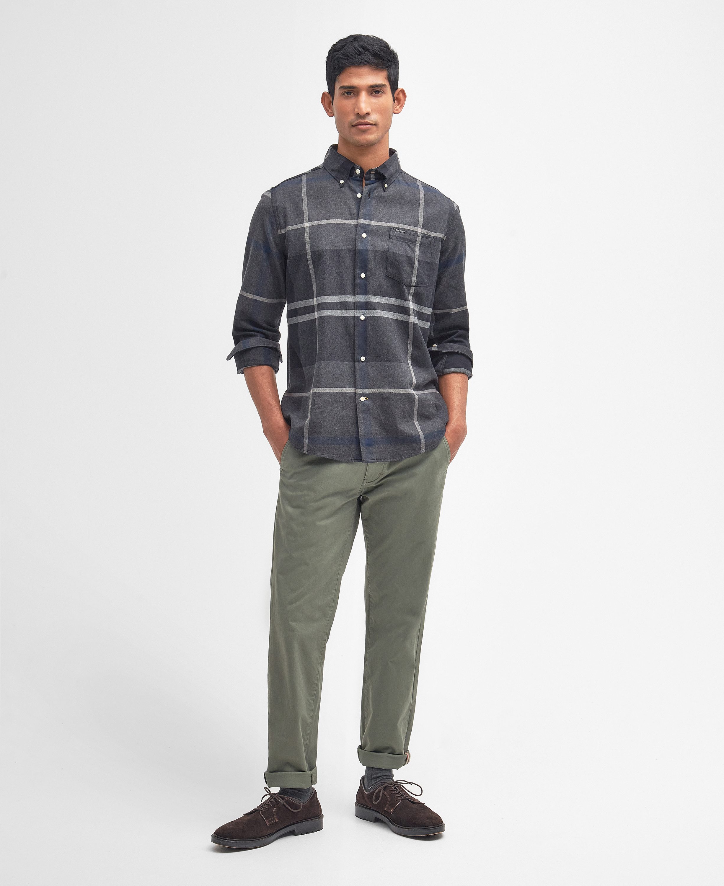 Dunoon Tailored Long-Sleeved Shirt image number 1