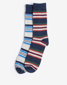 Summer Stripe 2 Pack Socks 