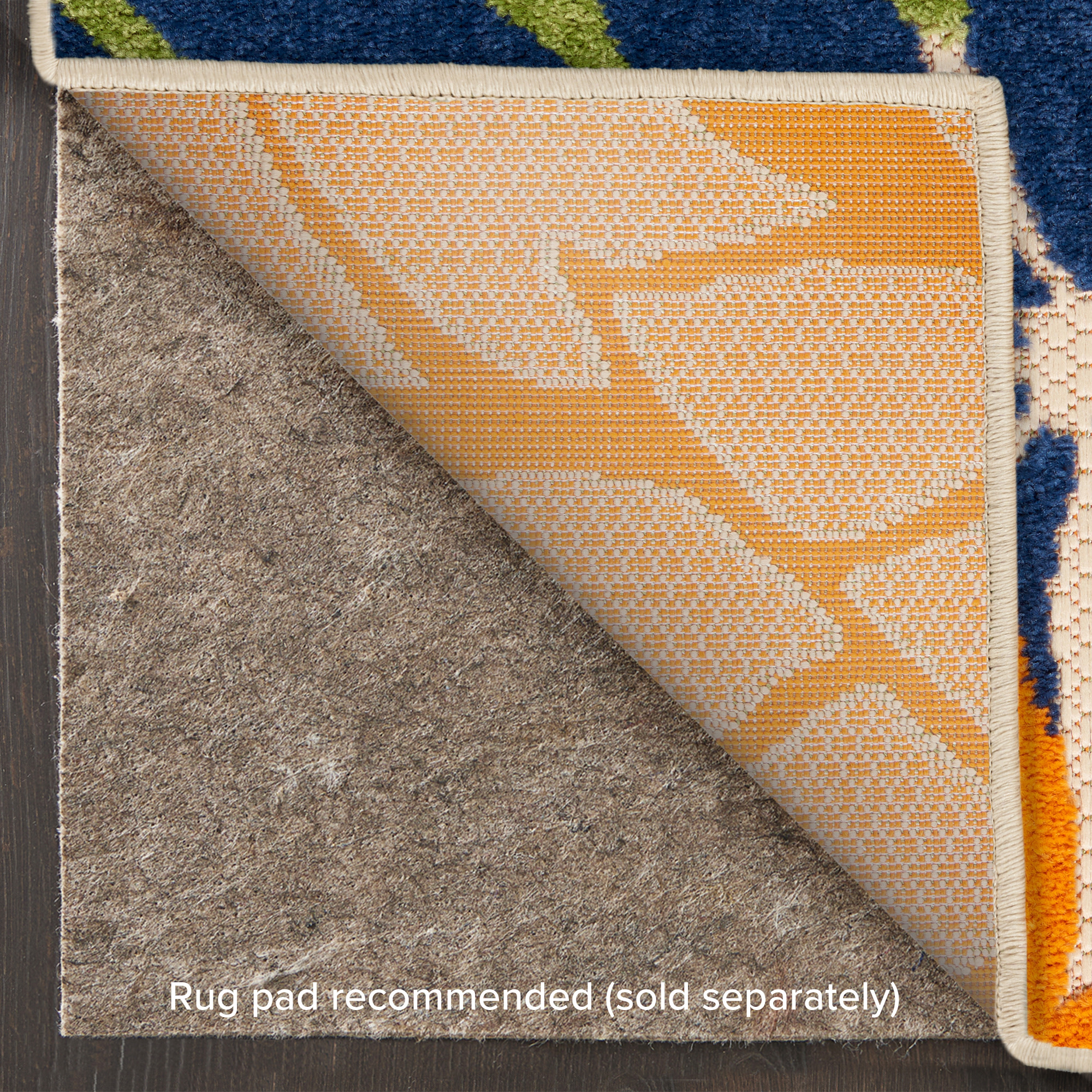Nourison Aloha 6' x 9' Multicolor Tropical Rug
