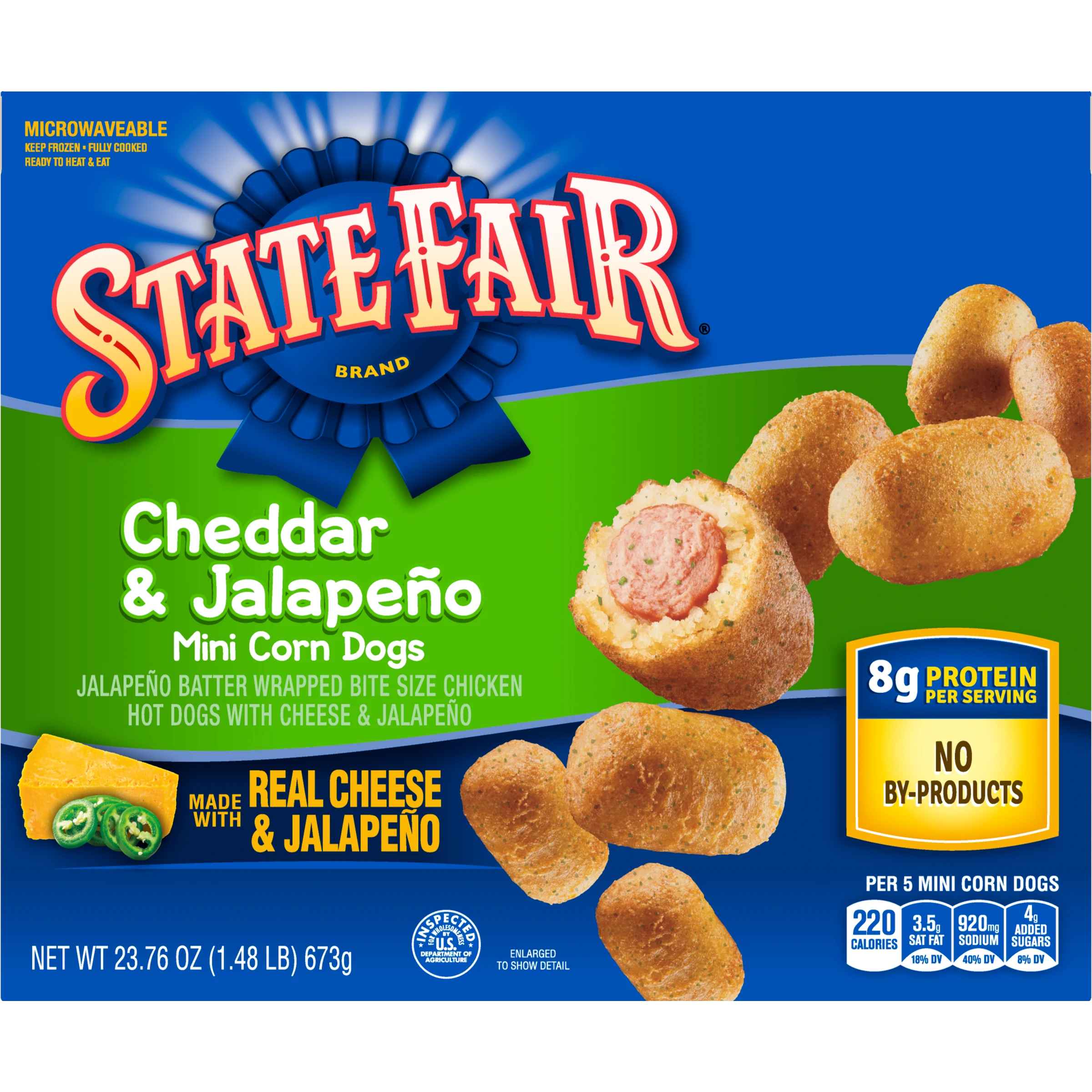 Jalapeño & Cheddar Mini Corn Dogs