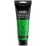 Liquitex BASICS Acrylic Paint 250 mL Tube Light Green Permanent