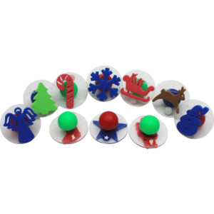 Giant Stampers - Christmas Shapes - Set of 10
