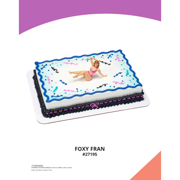Foxy Fran The Magic of Cakes® Icing Only Page