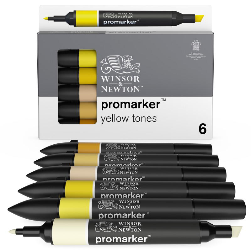Promarker™ Yellow Tones, Set of 6