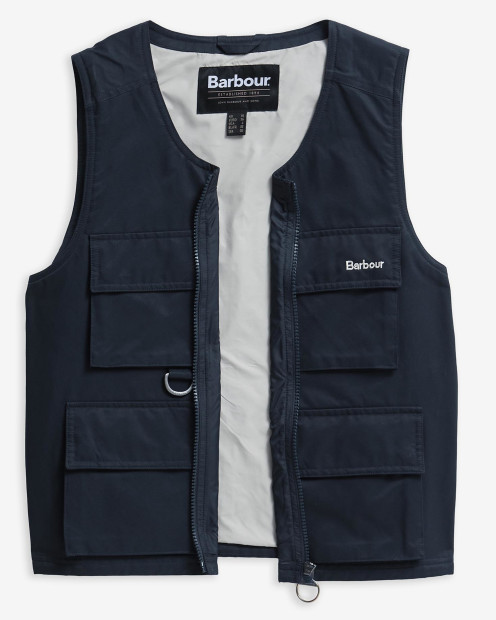 Erica Gilet Dark Navy/Light Sand