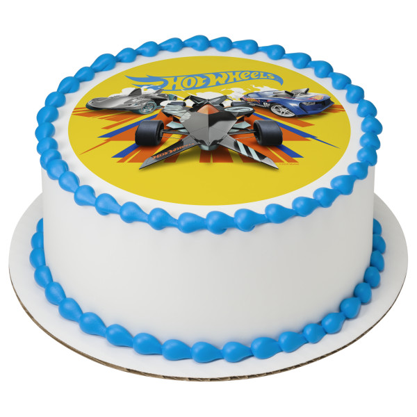 Hot Wheels™ Burnin' Rubber PhotoCake® Edible Image®
