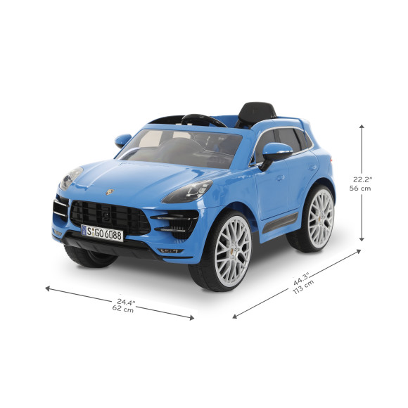 Porsche Macan 6-Volt Battery Ride-On Vehicle Specifications