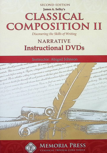 Memoria Press Classical Composition 2: Narrative Stage DVDs (2nd Edition)