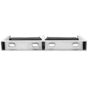 Bobrick, ClassicSeries, Two Rolls, Standard Bath Tissue Dispenser, Satin Finish Cast Aluminum