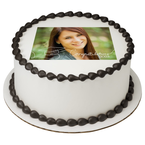 2023 Congratulations PhotoCake® Edible Image® Frame