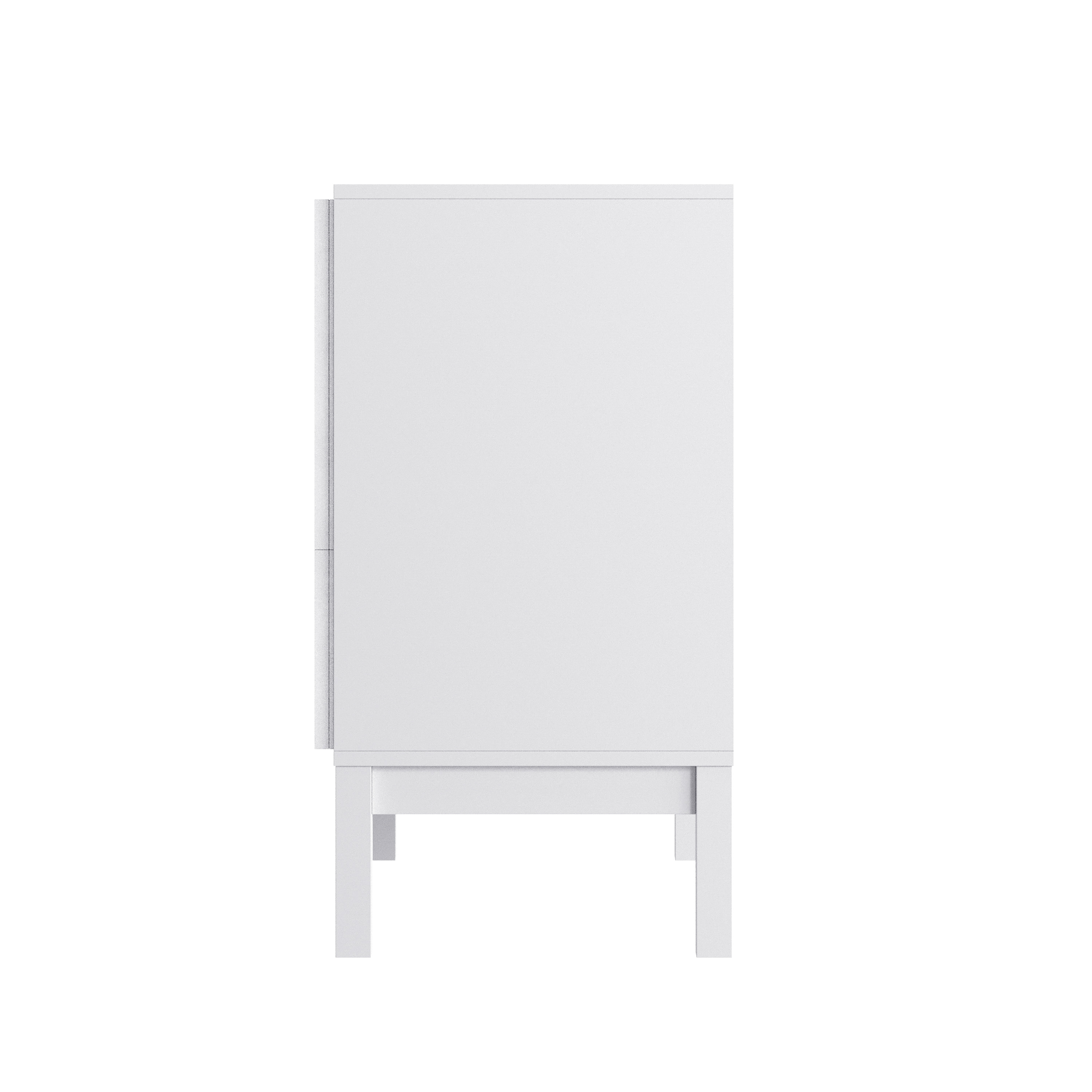 Dallas Wooden 3-Drawer Dresser for Bedroom, Chest of Drawers for Kids in Gray - Picture 19 of 23