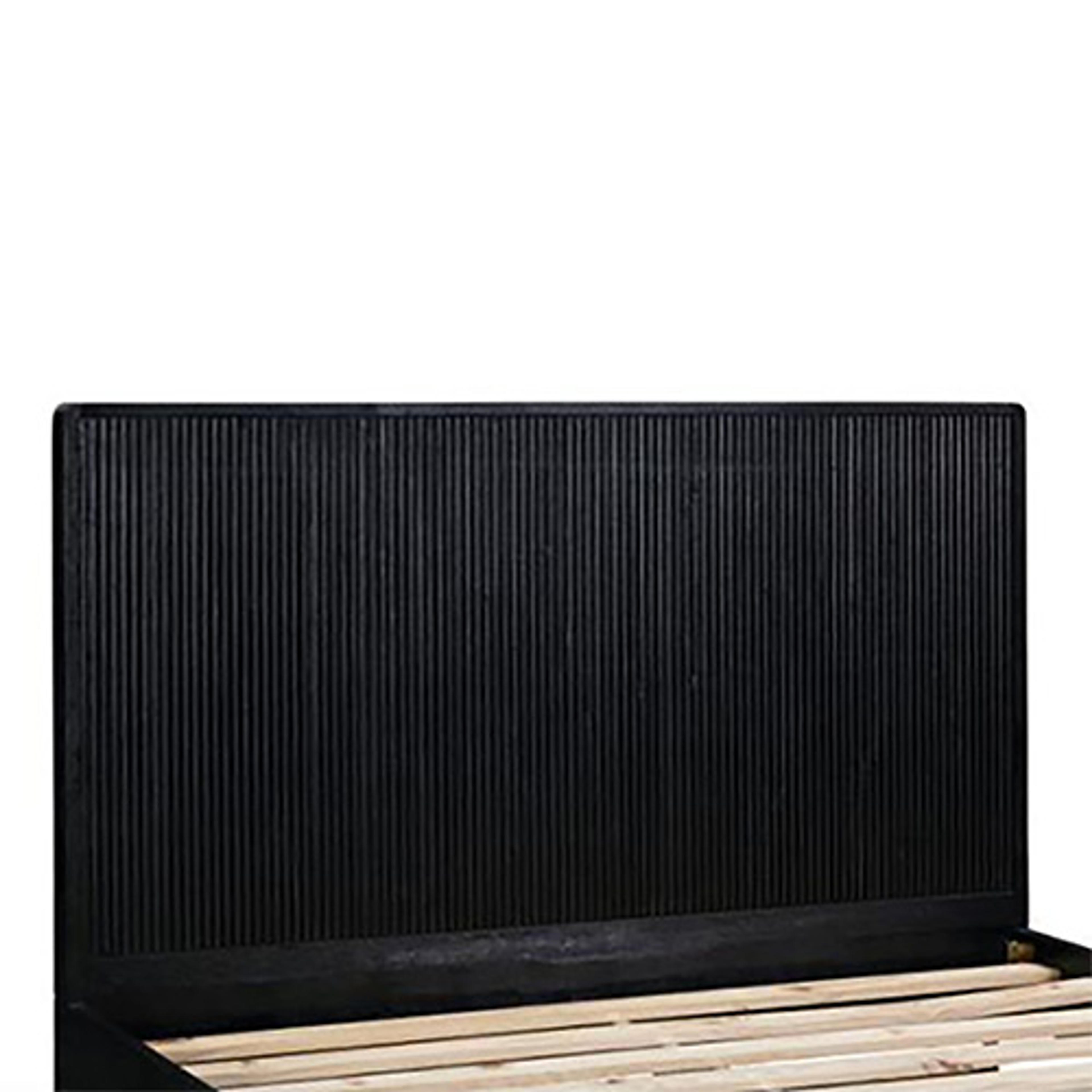 Detail image of the  Razzo Bed Frame, Black from Forty Winks