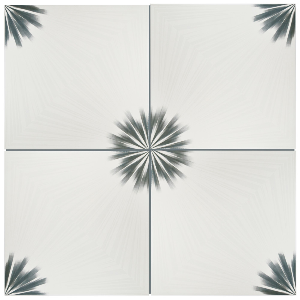 Pisa Blanco 17.75x17.75 Square Ceramic Floor and Wall Digital Pattern