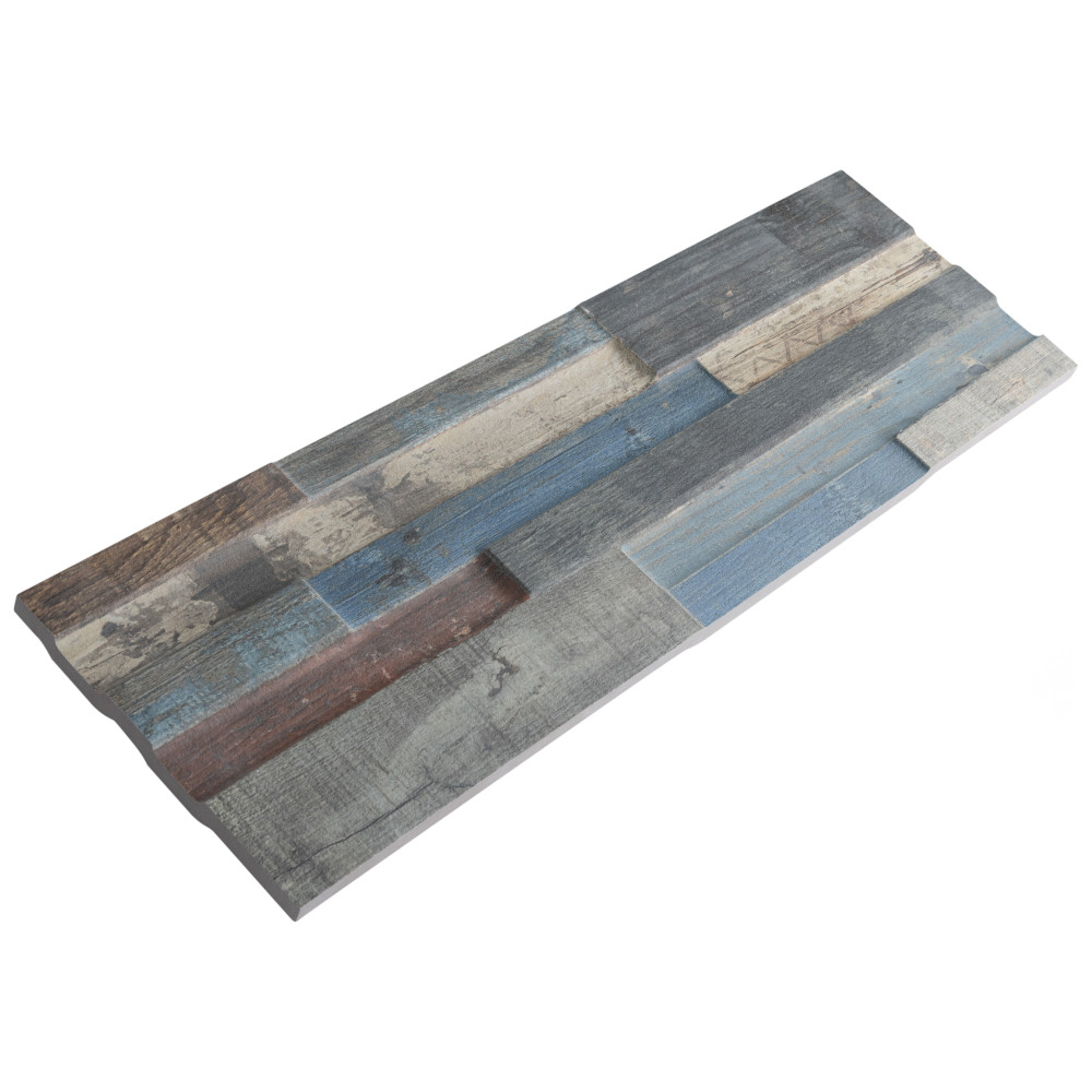 Coleur Tikal Mix 6-1/2 in. x 20-3/8 in. Ceramic Wall Tile