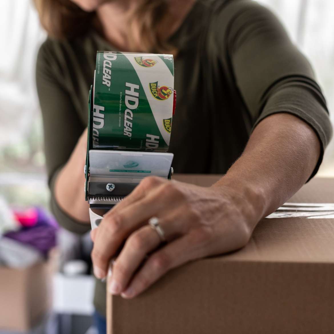 HD Clear™ Heavy Duty Packing Tape