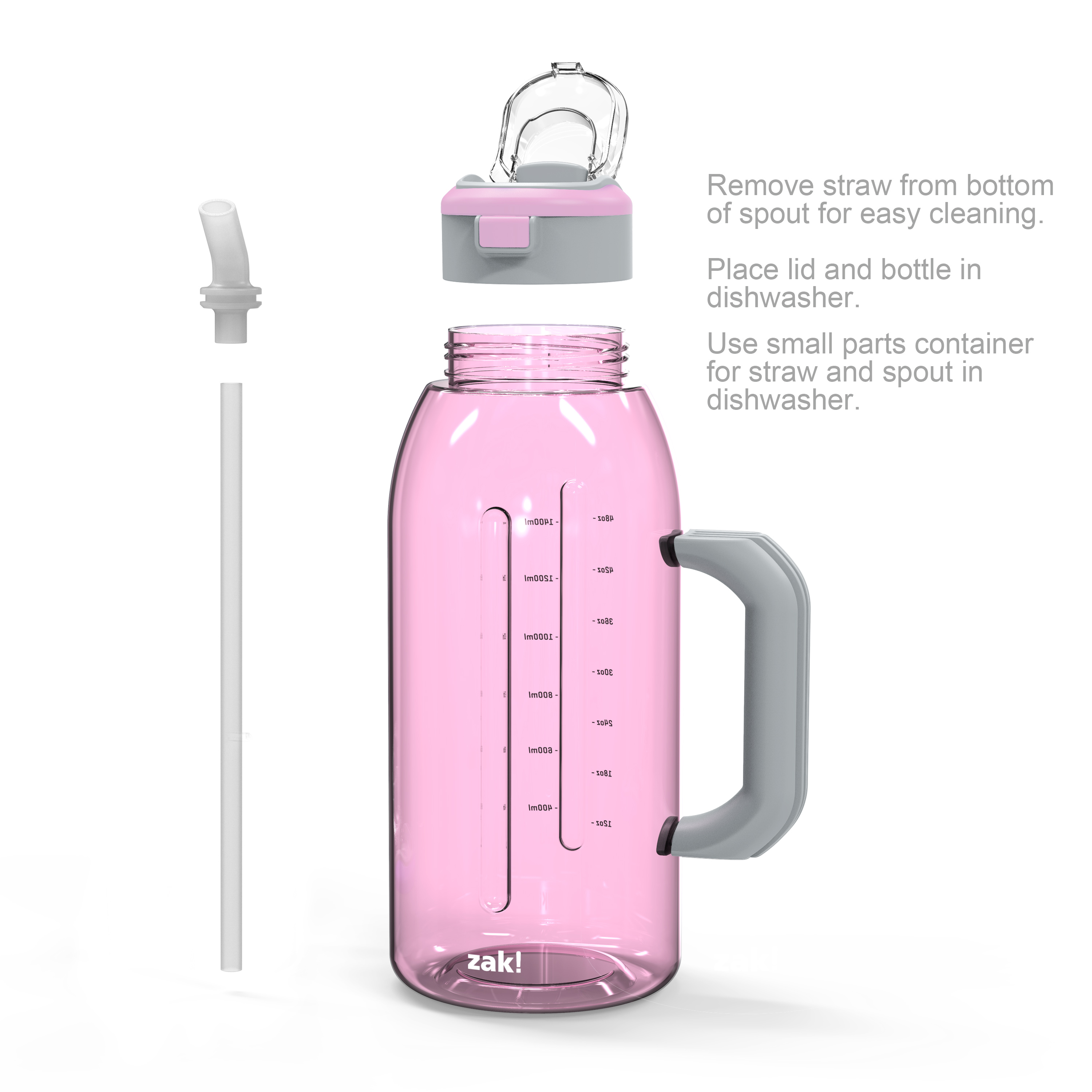 Genesis 64 ounce Water Bottles, Lilac slideshow image 4