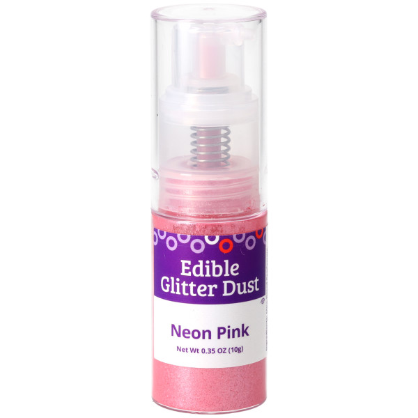 Neon Pink Dust 10g Edible Glitter