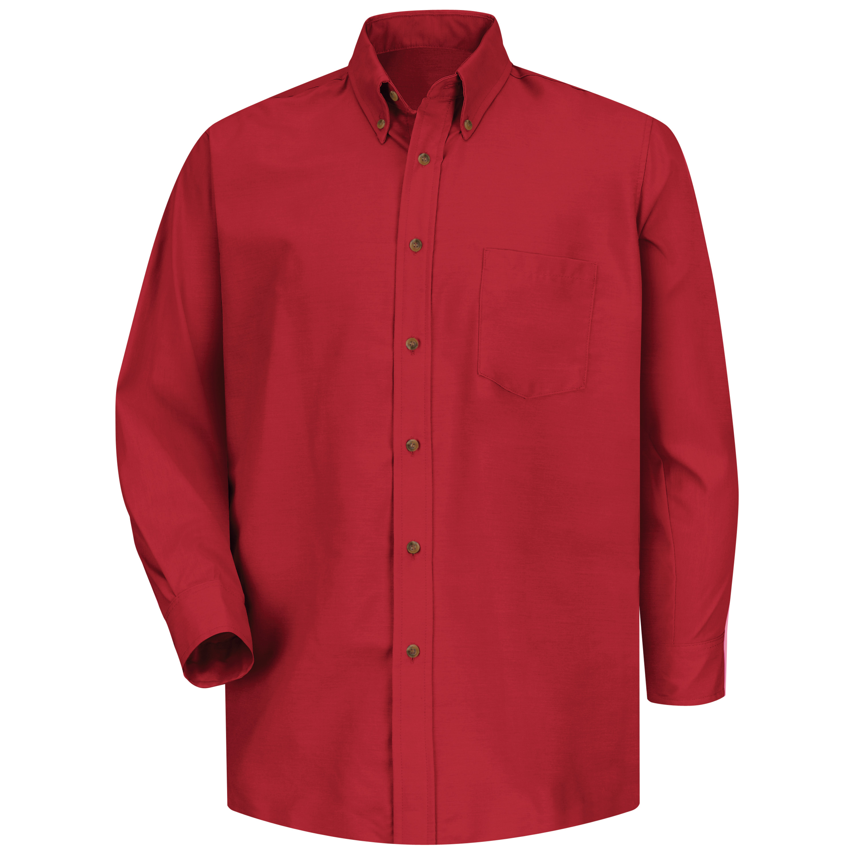 Camisa de vestir de popelina de manga larga Red Kap para hombre - Imagen 17 de 28