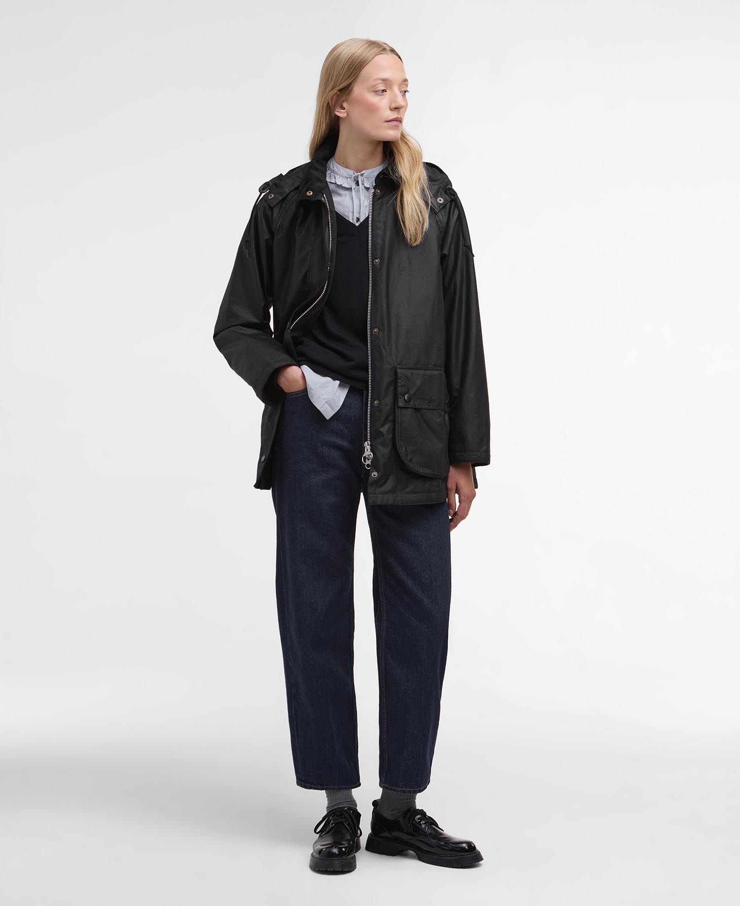 Parka cerato da donna Barbour x Margaret Howell image number 1
